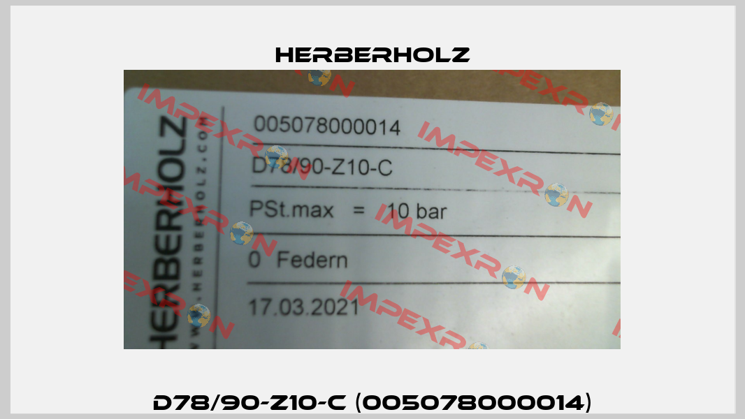 D78/90-Z10-C (005078000014) Herberholz