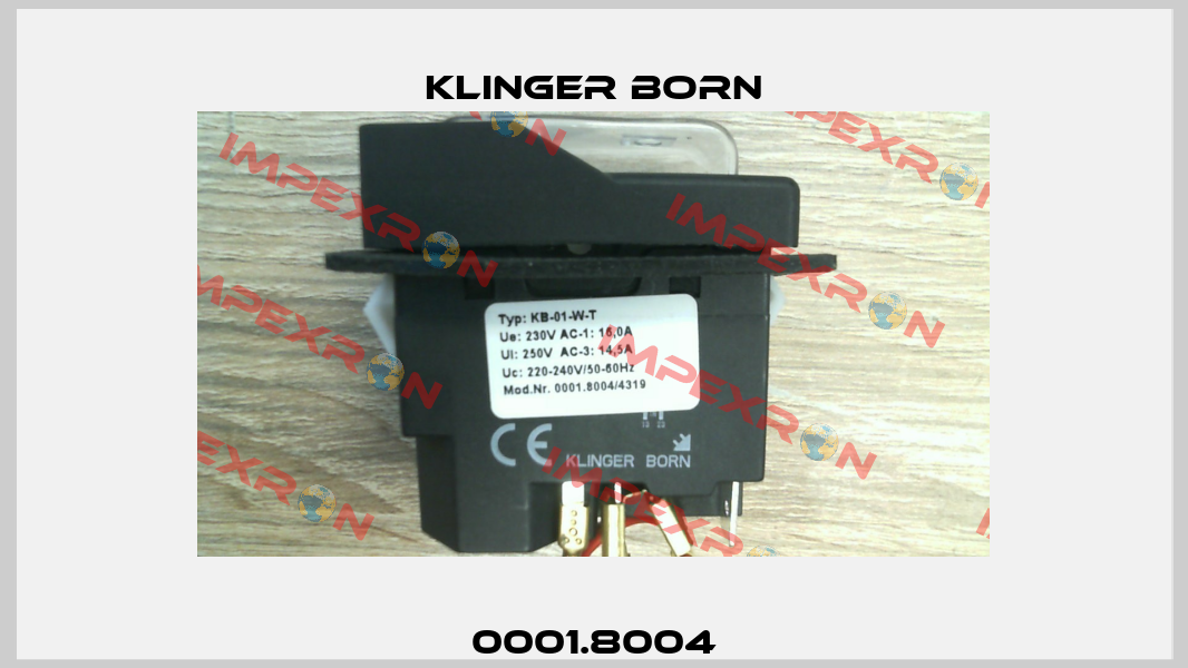 0001.8004 Klinger Born