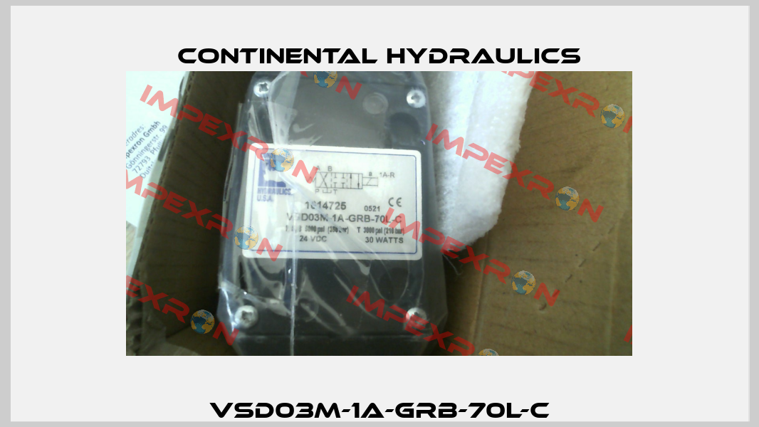 VSD03M-1A-GRB-70L-C Continental Hydraulics