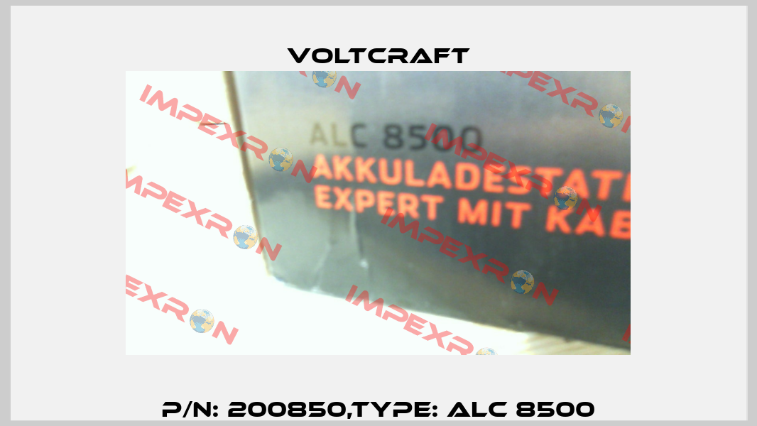 P/N: 200850,Type: ALC 8500 Voltcraft