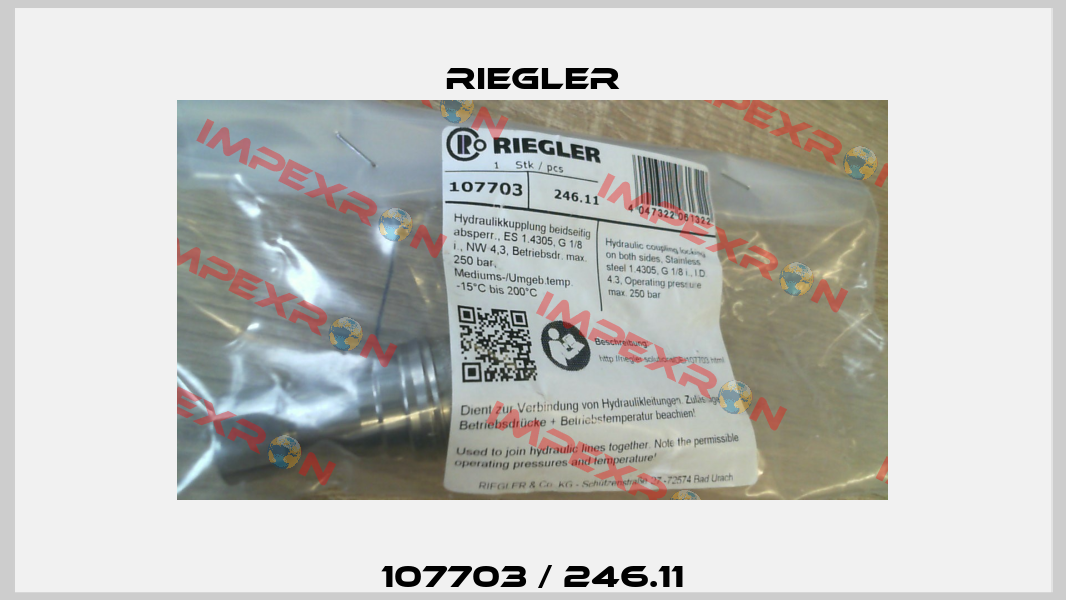 107703 / 246.11 Riegler