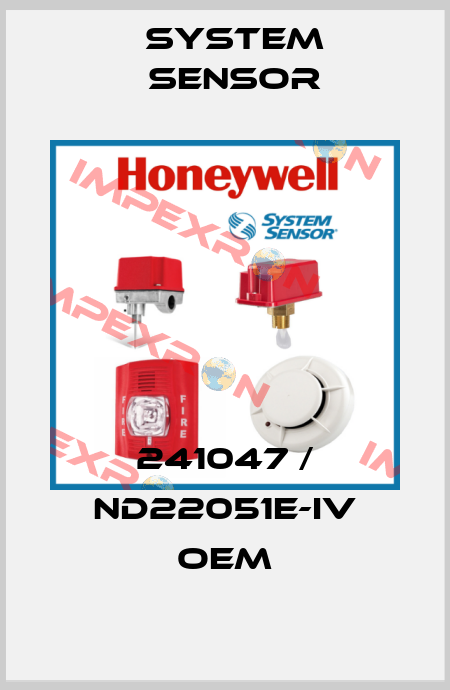 241047 / ND22051E-IV OEM System Sensor