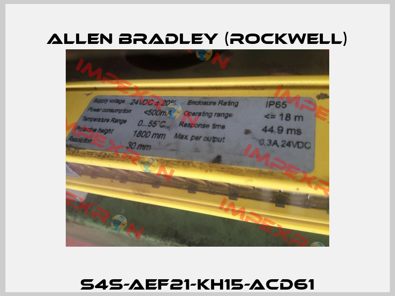 S4S-AEF21-KH15-ACD61 Allen Bradley (Rockwell)