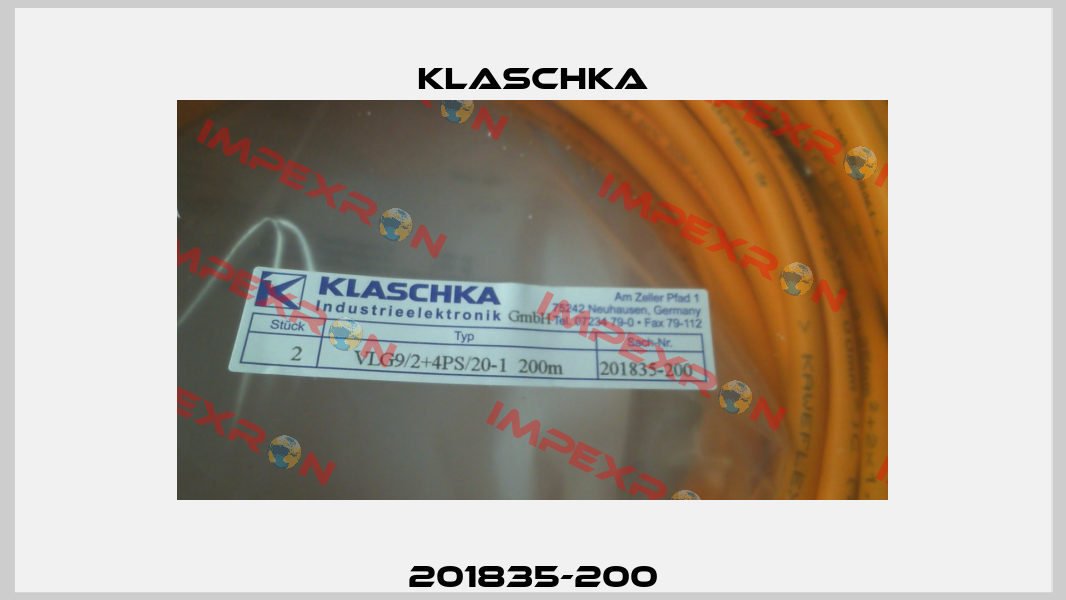 201835-200 Klaschka