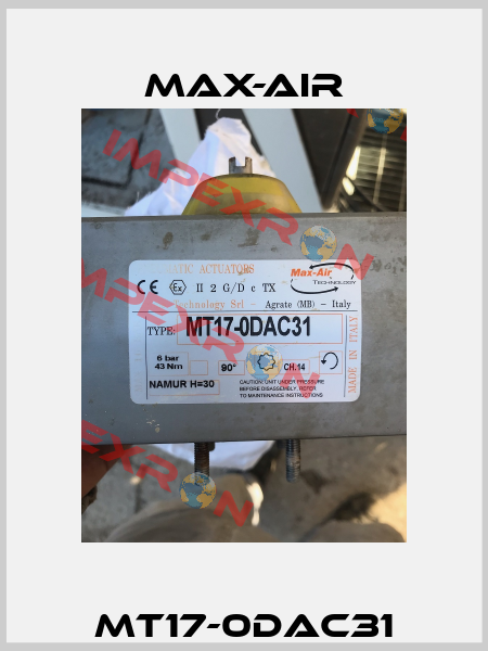 MT17-0DAC31 Max-Air