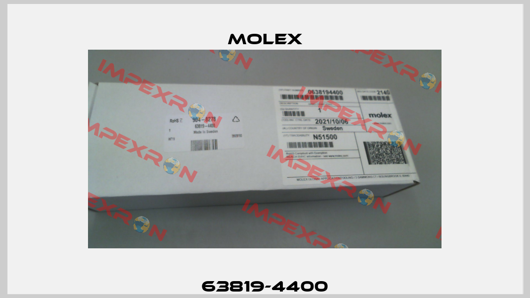 63819-4400 Molex