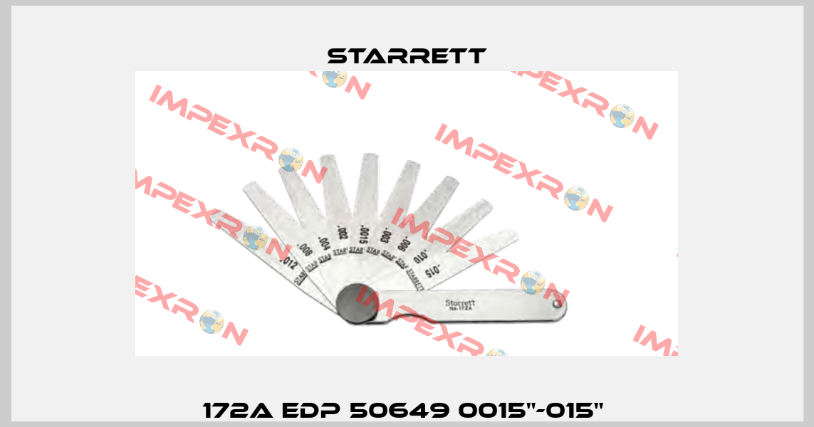 172A EDP 50649 0015"-015"  Starrett