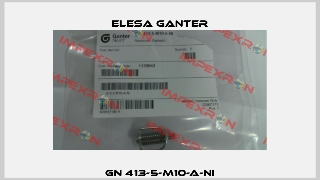 GN 413-5-M10-A-NI Elesa Ganter